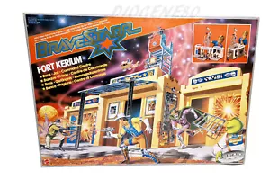 VINTAGE MARSHAL BRAVESTARR FORT KERIUM BANK + JAIL + COMMAND CENTRE SEALED NEW - Foto 1 di 6