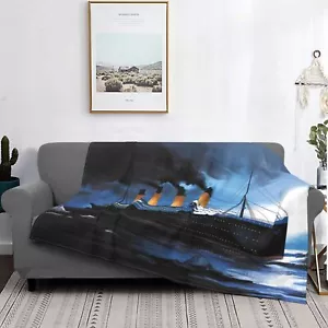 Flannel Blanket Lightweight Soft Cozy Fuzzy Warm Fleece Throw for Couch Sofa ... - Picture 1 of 7