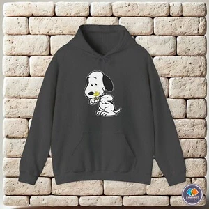 Peanuts Snoopy Logo Unisex Hoodie - Picture 1 of 13