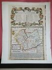 Leicestershire Replica of Map by Emanuel Bowen, 1720 Maps of Britain No.132