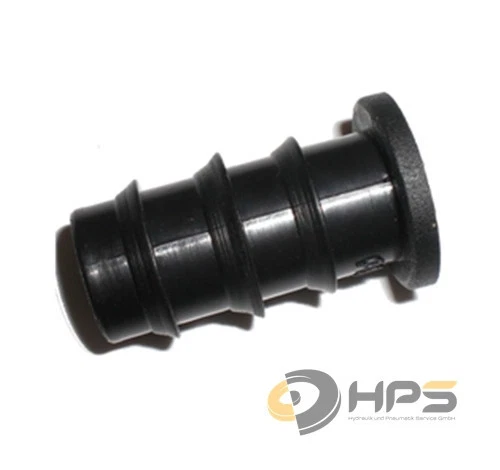 5 x Endstücke f. REHAU Perlschlauch / Tropfschlauch 1/2