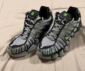 Nike Shox Wolf Grey Lime Blast Herren Größe 11 Selten Turnschuhe Sneaker - Bild 1 von 14