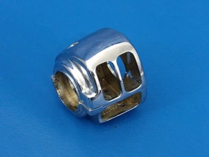 Carcasa de interruptor de manillar izquierdo cromada Harley-Davidson OEM 96-006 - Imagen 1 de 5