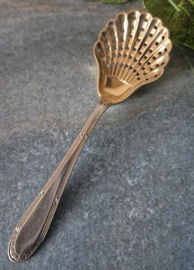 WMF Modell 200 Kreuzband seltener Streulöffel 90g versilbert - Bild 1 von 7