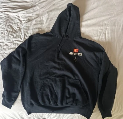 Travis Scott Cactus Jack x McDonald’s “Apple Pie” Hoodie – Black (Size L, 2020) - Image 1 of 4