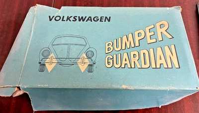 Vintage Volkswagen Beetle bumper guards, still in plastic.  - Image 1 of 3