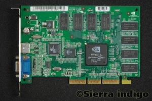 Dell 3K538 03K538 GeForce2 MX 64MB AGP Graphics Card VGA S-Video - Picture 1 of 1