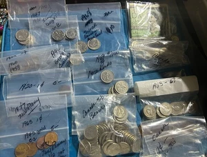 Münzen Kanadisches Konvolut von 1920 ungeprüft Lot (149) - Bild 1 von 8