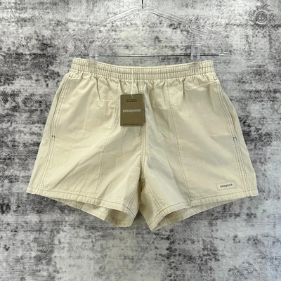 Новые с ценниками шорты Patagonia Funhoggers 4 дюйма неокрашенные натуральные женские XS 57160 рекомендуемая розничная цена производителя 69 долл. США - Изображение 1 из 4