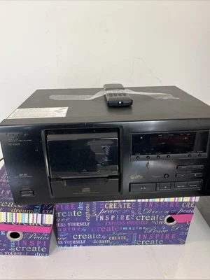 Reproductor de CD Pioneer PD-F605 tipo archivo disco compacto 25 discos con control remoto - PROBADO Foto 1 de 4