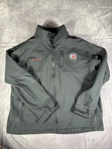 Gamecocks Jacket Mens XXL Columbia Black Omnishield Fleece Lined Lightweight - Picture 1 of 9