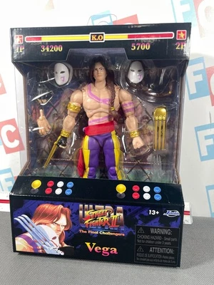 Figura Vega Jada Toys Ultra Street Fighter II Final Challengers DE LUJO 1:12 NUEVO Foto 1 de 3