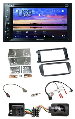 Pioneer Bluetooth 2DIN USB DVD DAB Lenkrad Autoradio für Ford Focus C Max Galaxy - Bild 1 von 4