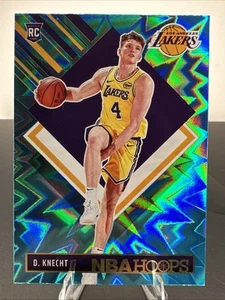 2024-25 Panini NBA Hoops - Hoops Tribute Dalton Knecht #294 Teal Explosion (RC) - Bild 1 von 10