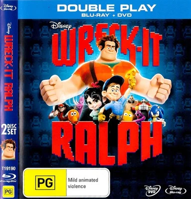 Wreck-It Ralph (Blu-ray/DVD) (Blu-ray) (UK IMPORT) - Image 1 of 2