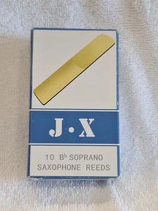 J•X - Ance per Sassofono Soprano - Forza 2,5 - Confezione da 10 - Foto 1 di 6
