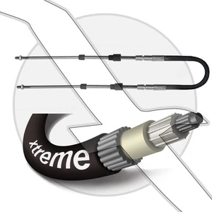 Teleflex Volvo Penta 33C Xtreme Boat Throttle Shift Xtreme Control Cable 8ft - Picture 1 of 2