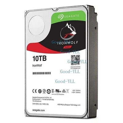 Seagate IronWolf NAS 3.5" 10TB 256MB Internal Desktop Hard Drive ST10000VN0008 - Image 1 of 2