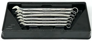 READ - 6pc Snap-on OEXM 12pt Metric Flank Dr 11-15mm + 17mm Combo Wrench Set - Picture 1 of 10