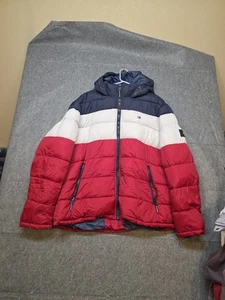 Tommy Hilfiger Herren Jacke rot weiß und blau XXL nie getragen ohne Etikett - Bild 1 von 18