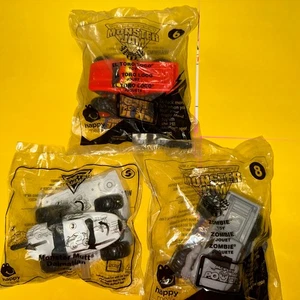 Monster Jam Truck, Happy Meal Toy, Set Of 3 - Picture 1 of 7