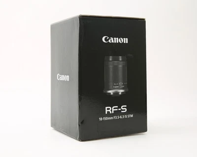 Canon RF-S 18-150mm f/3.5-6.3 IS STM Wide-Angle to Telephoto Zoom Lens New BOXED - Image 1 of 4