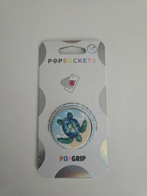 PopSockets Intercambiable Top PopGrip Tortuga Tortuga Teléfono Celular Accesorio Nuevo con Etiquetas Foto 1 de 4