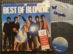 BLONDIE The Best Of LP 1981 IN SHRINK w/ HYPE Vinyl DEBBIE HARRY Mike Chapman - Picture 1 of 7