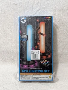 SmartGear 5PC "Sound Reactive Multi-Color Changing LED Light Set" | USB Powered - Picture 1 of 2