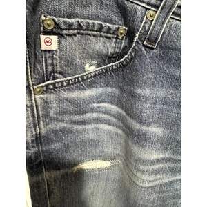 AG Adriano Goldschmied Tellis Modern Slim Distressed Denim Jeans Größe 38x33 - Bild 1 von 10