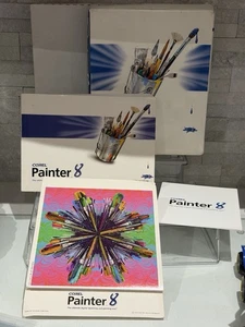 Corel Painter 8 Ultimate Digital Sketching Painting Tool Upgrade No Disks - Picture 1 of 12