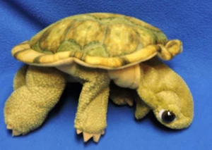Folkmanis stehende Schildkröte Schildkröte Handpuppe 12 Zoll Ganzkörper Plüschtier - Bild 1 von 19