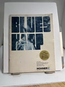 Blues Harp, Blue Harmonica Method, 2 Records With Songbook - Picture 1 of 7