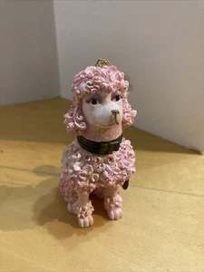 Katherine's Collection Funkelnder rosa Pudel Hund Ornament Schmuckschatulle - Bild 1 von 6