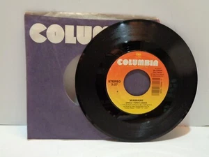 WARRANT  "Uncle Tom's Cabin / Sure Feels Good To Me"  1990 45 RPM  Near Mint! - Picture 1 of 3