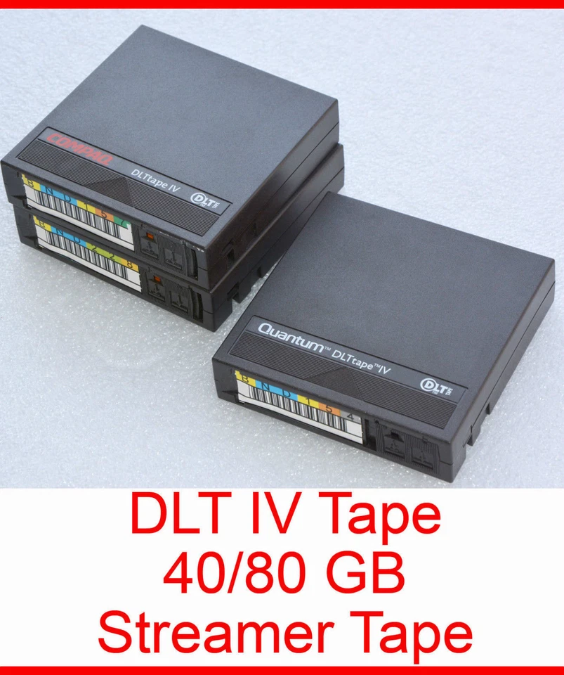 Dlt-Iv Dlt4 Tape Dlt Band 20 40 70 80 Gb 20/40 35/70 40/80 Streamer Cassette - Image 1 of 1