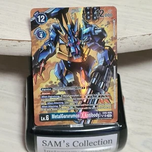 MetalGarurumon (X Antibody) (3 Star Alt Art) EX5-026 SR Digimon Animal Colosseum - Imagen 1 de 2