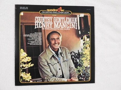 Henry Mancini "Country Gentleman" Pristine NEVER PLAYED Quadradisc Vinyl! Photos - Image 1 of 4
