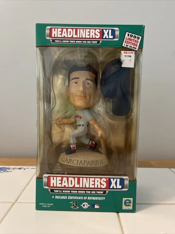Nomar Garciaparra Boston Red Sox 7" Headliners XL Figure 1999 LE Gray Jersey NEW Cover