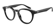 NEW Giorgio Armani 7227F Eyeglasses 5875 Black 100% AUTHENTIC