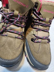 Bearpaw Beautiful Suede And Pink Hiking Women's Hiking Boots - Picture 1 of 11