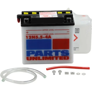 Parts Unlimited 12V Conventional Battery Kit 12N5.5-4A (2113-0143) - Picture 1 of 1