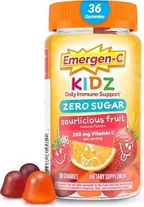 Emergen-C Zero Sugar Immune Support Kidz Gummies 36 Count - Picture 1 of 6