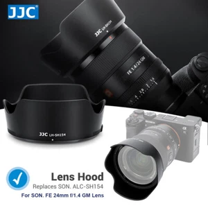 JJC Reversible ALC-SH154 Lens Hood bayonet For Sony FE 24mm f/1.4 GM #SEL24F14GM - Picture 1 of 15
