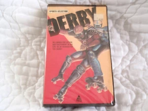 ROLLER DERBY VHS PRISM CLAMSHELL 70'S ACTION SPORTS SKATER SKATING DOCUMENTARY - Picture 1 of 8