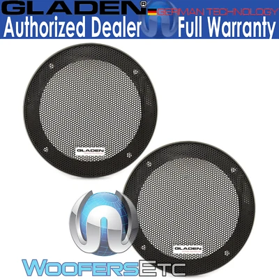 GLADEN GI100 4" ALTAVOZ COCHE COMPONENTE COAXIAL PARRILLAS PROTECTORAS CUBIERTAS NUEVO Foto 1 de 3