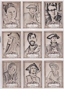 Outlander Season 3, Complete Characters Canvas Stock Chase Card Set C1-9 - Picture 1 of 2