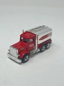 Vintage 1981 Matchbox Peterbilt Getty Gas Tanker Truck - Made In Macau - Picture 1 of 10