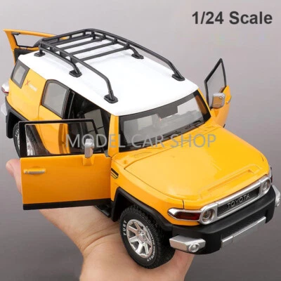 1/24 Toyota FJ Cruiser Diecast Vehicle Model Car Toy Collectible Kids Gifts Toy - Image 1 of 4