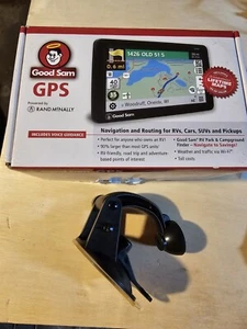 RAND MCNALLY RVND-7735 GOOD SAM RV GPS Navigation Life Time Maps - Picture 1 of 9